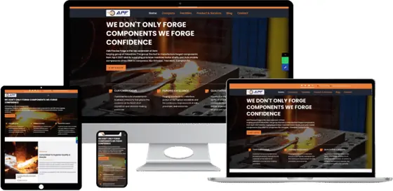 Add Precise Forge website on laptop, tablet and phone
